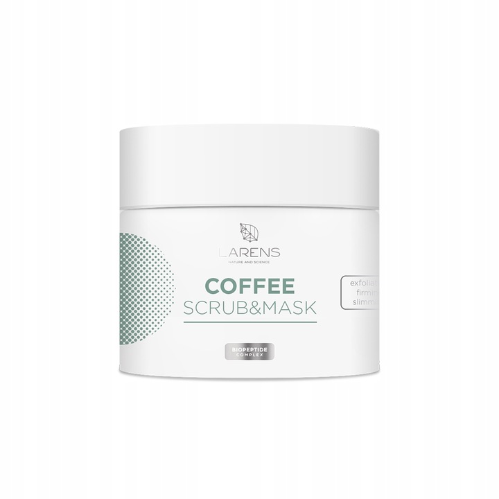 Scrub pentru corp, Larens, Cu cafea, Impotriva celulitei, 200ml