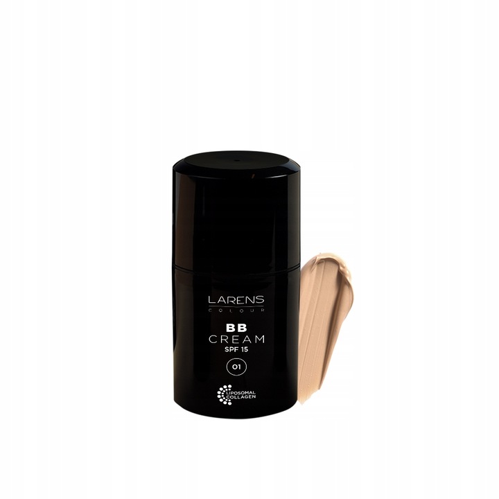BB Cream cu colagen, Larens, SPF 15, 50ml, Nuanta Light 01
