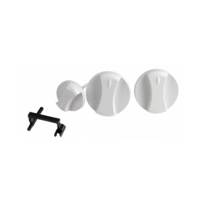 Vaillant teljesen szürke gomb, 3 db 114288