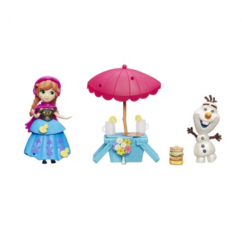 Set de joaca Frozen, La Picnic cu mini figurina Ana Set de joaca Frozen, La Picnic cu mini figurina Ana