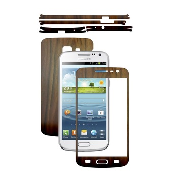 Folie de protectie Carbon Skinz, Husa de tip Skin Adeziv pentru Carcasa, Lemn Nuc Inchis dedicata Samsung Galaxy Premier Folie de protectie Carbon Skinz, Husa de tip Skin Adeziv pentru Carcasa, Lemn Nuc Inchis dedicata Samsung Galaxy Premier