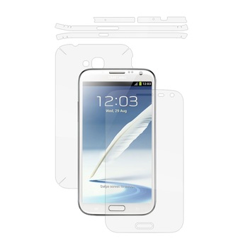 Folie Protectie Full Body Invisible Skinz Ultra-Clear HD, Husa Transparenta de tip Skin Adeziv pentru Carcasa si Ecran, dedicata Samsung Galaxy Note 2 Folie Protectie Full Body Invisible Skinz Ultra-Clear HD, Husa Transparenta de tip Skin Adeziv pentru Carcasa si Ecran, dedicata Samsung Galaxy Note 2