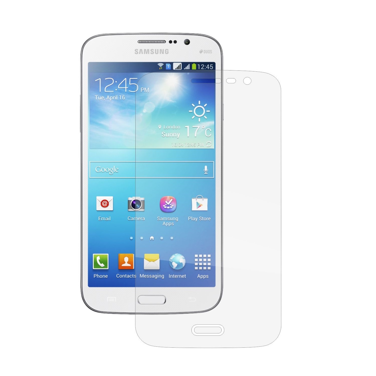 Folie Protectie Ecran, Acoperire Totala, Adeziva si Foarte Flexibila, Invisible Skinz Ultra-Clear AutoRegeneranta pentru Samsung Galaxy Mega 5.8