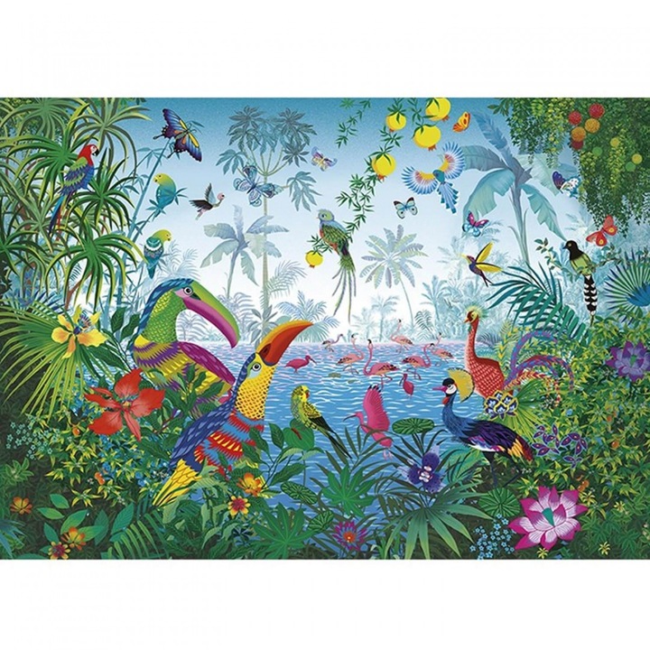 Trópusi kert puzzle 1000 db