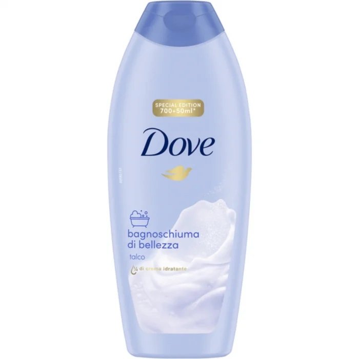 Dove Talco Bath – 700 Ml – Für Ein Weiches, Duftendes Bad