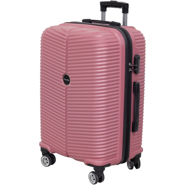 Куфар PAUSE, Розе, 60 x 30 x 40, Розово златисто