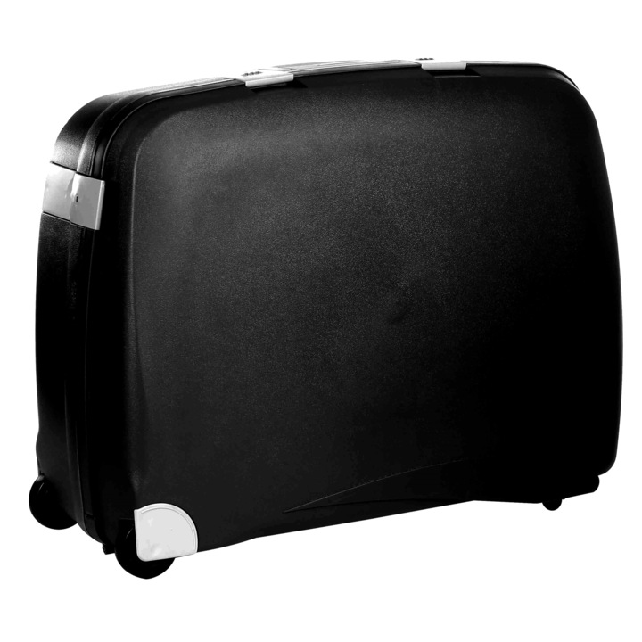 Nagy bőrönd, Snowball, Polipropilén, SW73104, 78 cm, Fekete