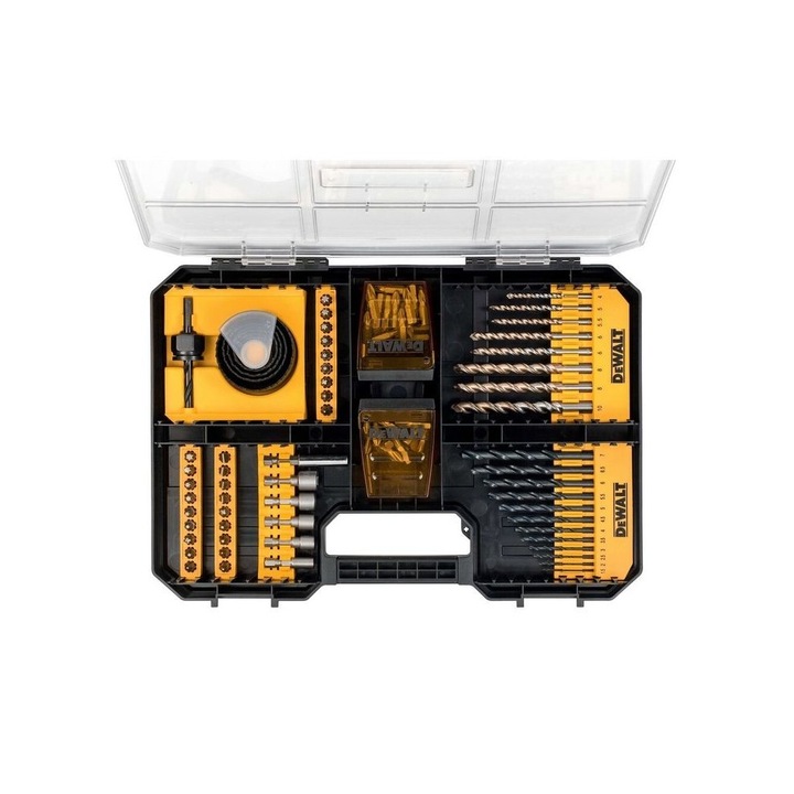 Trusa de scule Dewalt TSTAK IV, 100 piese