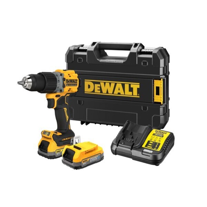Masina de gaurit si insurubat cu percutie Dewalt DCD805E2T, cu acumulator