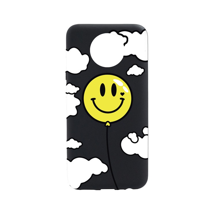 BestCase Slim Szilikon 0.8MM telefontok, Nokia C10, Balloon Smiley, B 957