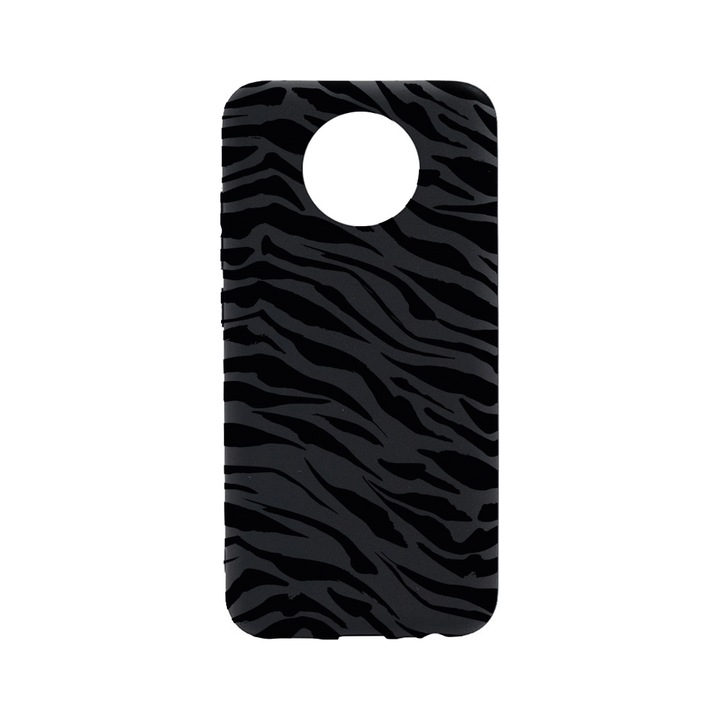 BestCase Slim Szilikon 0.8MM telefontok, Nokia C20, Tiger Pattern, B 1058