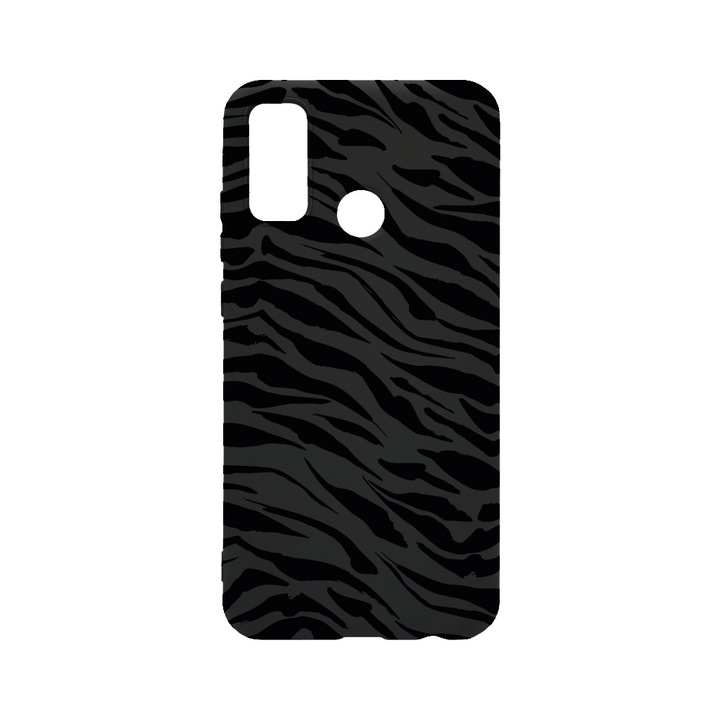BestCase Slim Szilikon 0.8MM telefontok, Huawei P Smart (2020), Tiger Pattern, B 1058