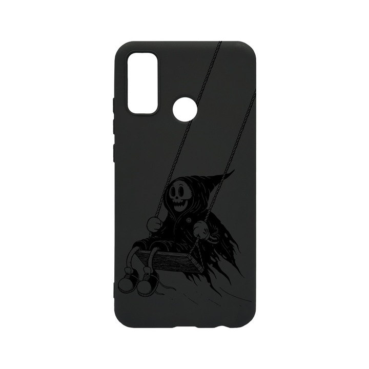 BestCase Slim Szilikon 0.8MM telefontok, Huawei P Smart (2020), Death Swinging, B 1063