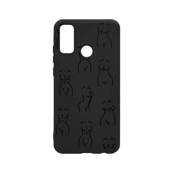 BestCase Slim Szilikon 0.8MM telefontok, Huawei P Smart (2020), Body Pattern, B 1061