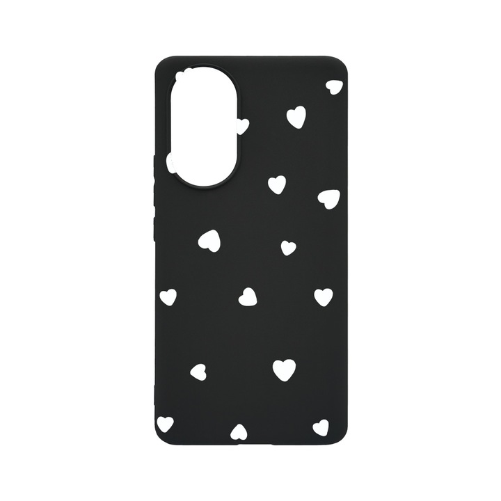 BestCase Slim Szilikon 0.8MM telefontok, Huawei Nova 9, Heart Pattern, B 1041