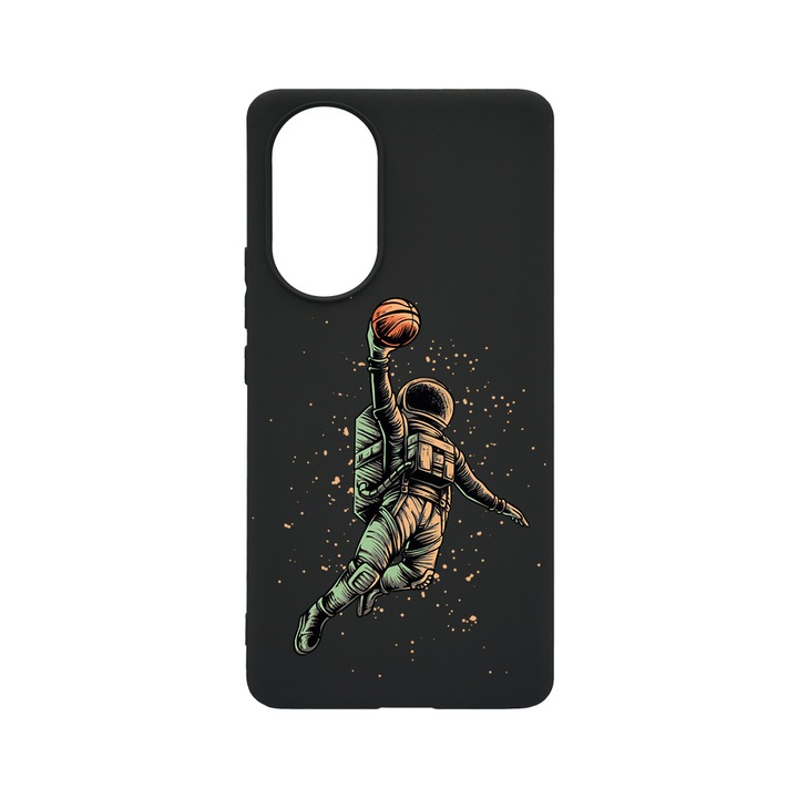 BestCase Slim Szilikon 0.8MM telefontok, Huawei Nova 9, Astronaut Basketball, B 1003