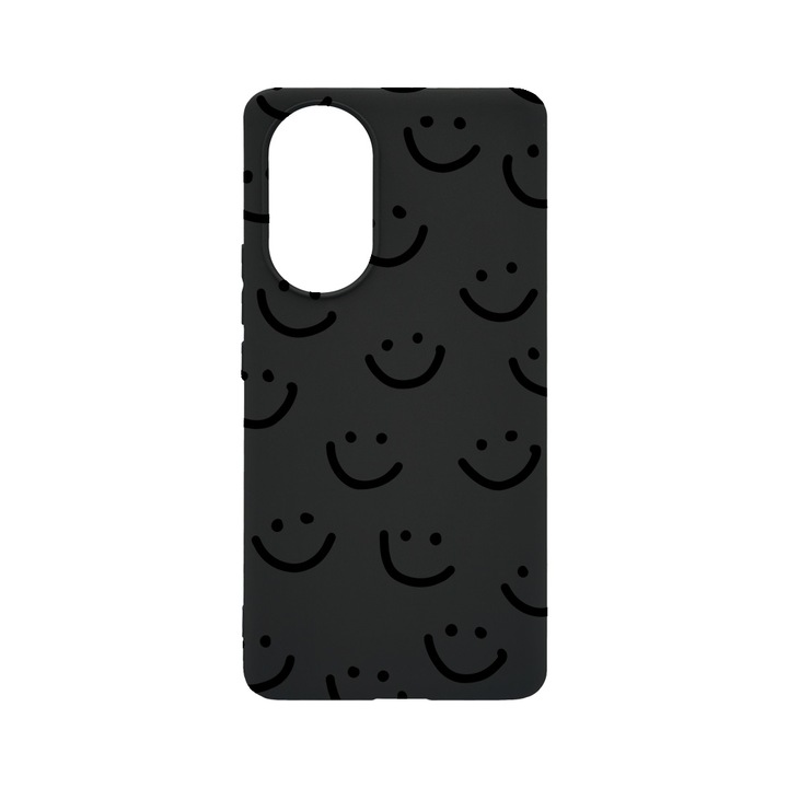 BestCase Slim Szilikon 0.8MM telefontok, Honor 50, Smiley, B 1056