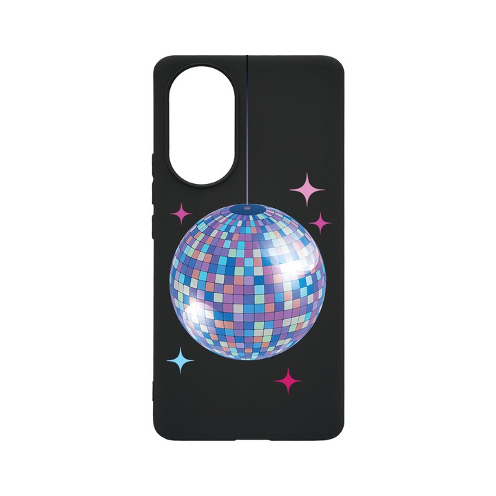 BestCase Slim Szilikon 0.8MM telefontok, Huawei Nova 9, Disco Ball, B 1006