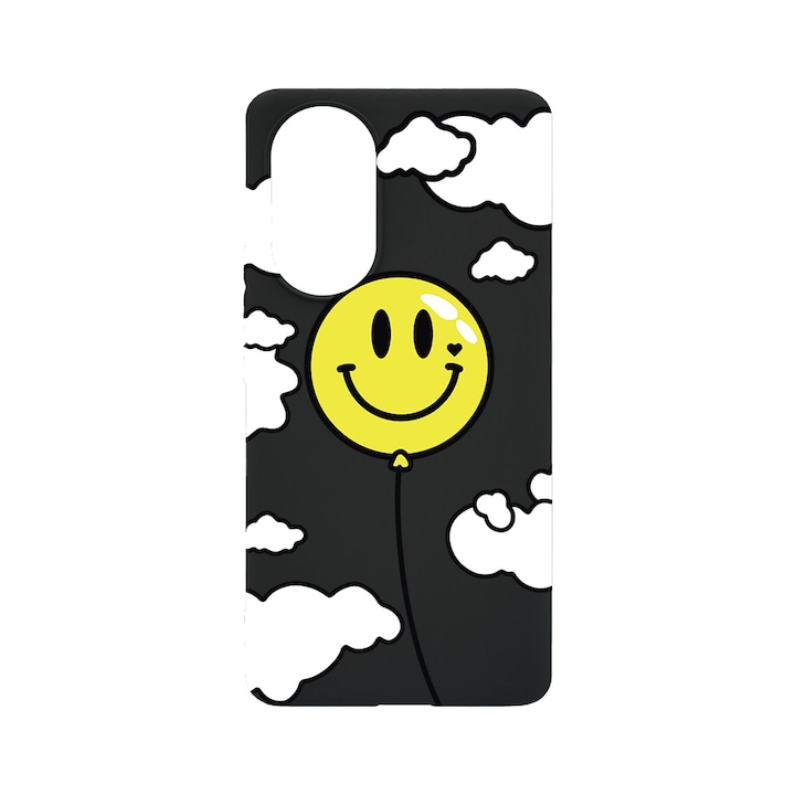 BestCase Slim Szilikon 0.8MM telefontok, Honor 50, Balloon Smiley, B 957