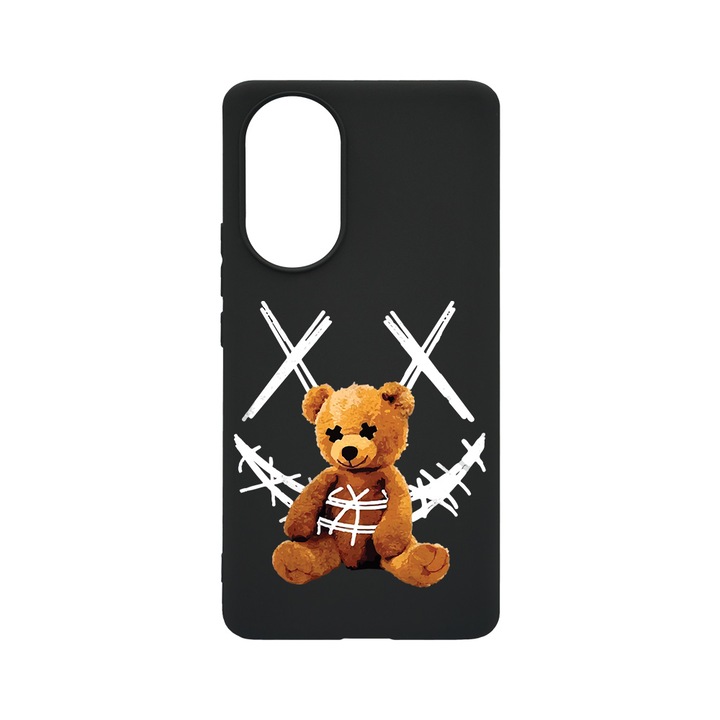 BestCase Slim Szilikon 0.8MM telefontok, Huawei Nova 9, Teddy Bear Smile, B 982