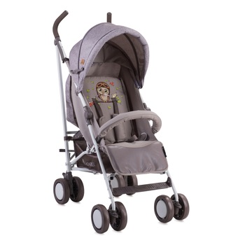 Carucior Sport Bertoni-Lorelli, Fiesta, pliere tip umbrela, Beige Buhu Carucior Sport Bertoni-Lorelli, Fiesta, pliere tip umbrela, Beige Buhu