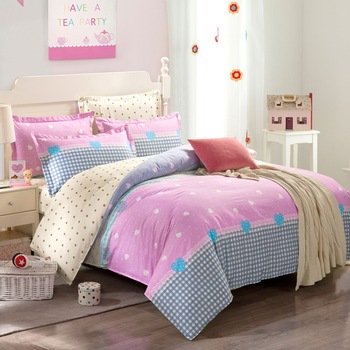 Lenjerie pat dubla, 4 piese, 100% Bumbac Ranforce, Cearsaf pilota 200 x 230, 2023176, Design Love House Lenjerie pat dubla, 4 piese, 100% Bumbac Ranforce, Cearsaf pilota 200 x 230, 2023176, Design Love House