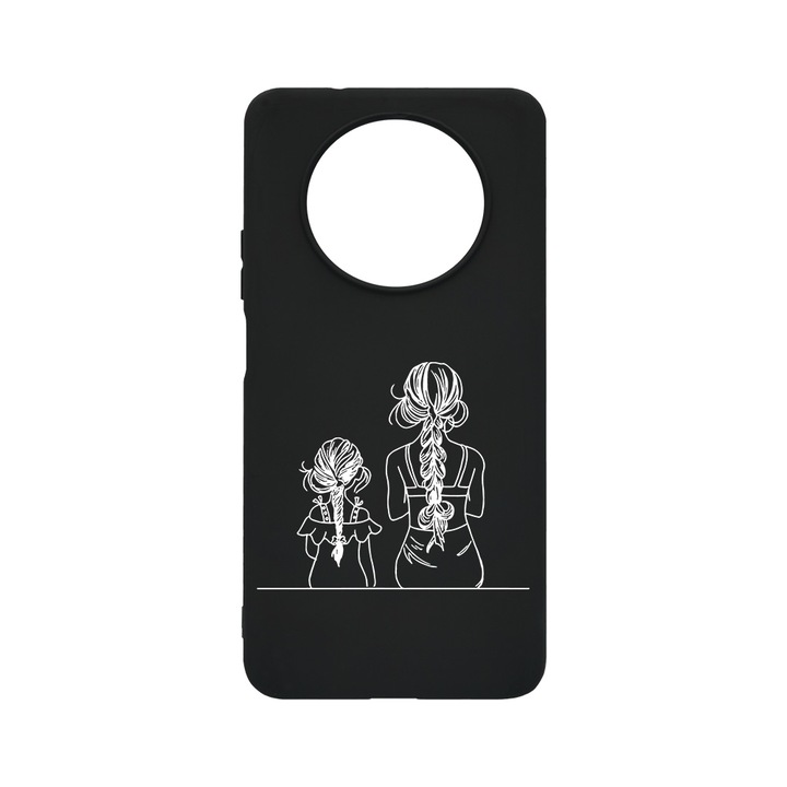 BestCase Slim Szilikon 0.8MM telefontok, Huawei Nova Y90, Mom And Daughter, B 1048