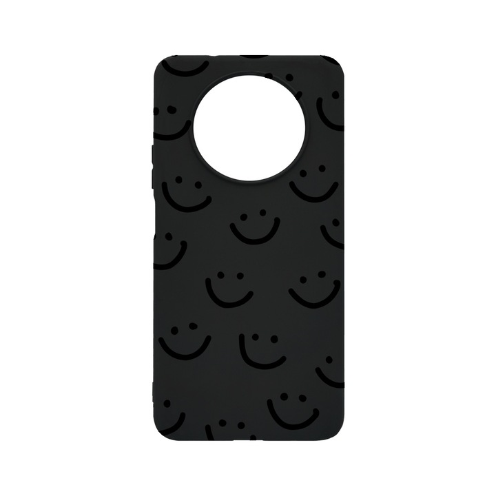 BestCase Slim Szilikon 0.8MM telefontok, Huawei Nova Y90, Smiley, B 1056