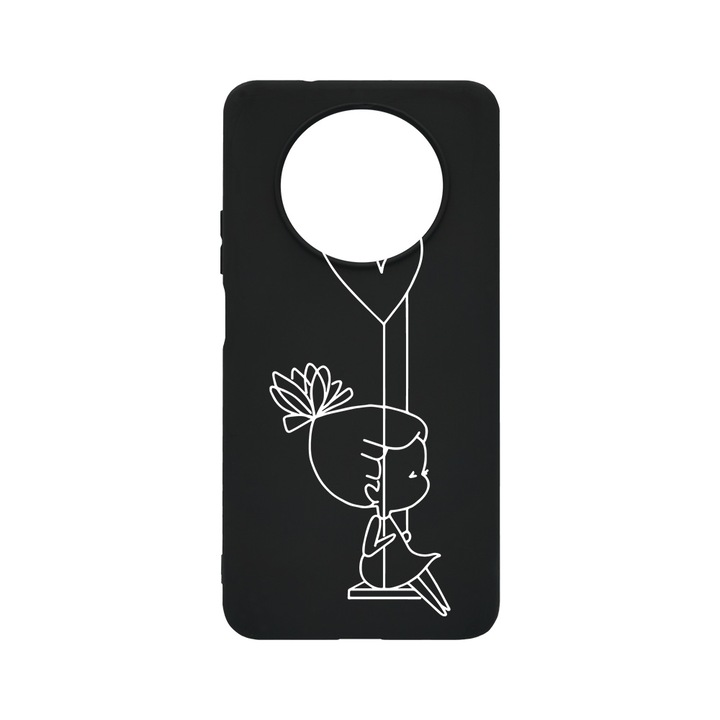 BestCase Slim Szilikon 0.8MM telefontok, Huawei Nova Y90, My Little Girl, B 1050