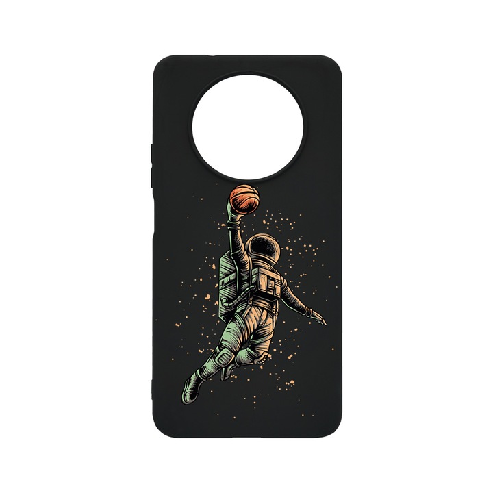 BestCase Slim Szilikon 0.8MM telefontok, Huawei Nova Y90, Astronaut Basketball, B 1003