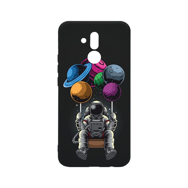 BestCase Slim Szilikon 0.8MM telefontok, Huawei Mate 20 Lite, Astronaut, B 995