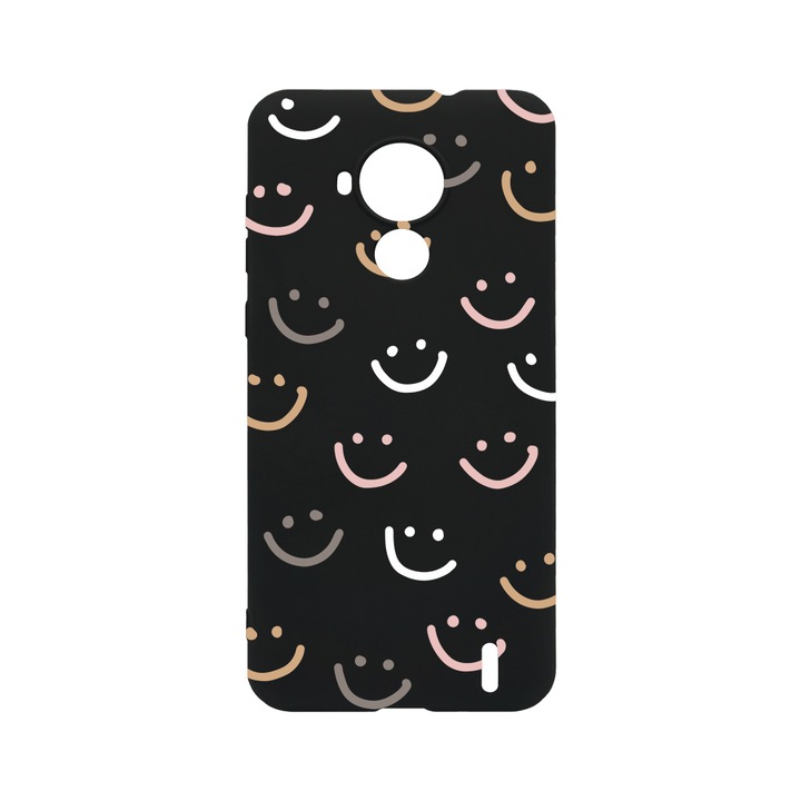 BestCase Slim Szilikon 0.8MM telefontok, Nokia C30, Smile Please, B 985