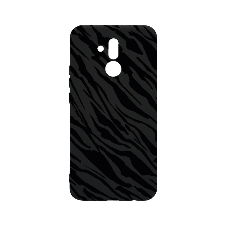 BestCase Slim Szilikon 0.8MM telefontok, Huawei Mate 20 Lite, Zebra Pattern, B 1059
