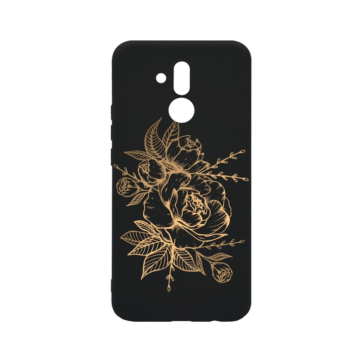 BestCase Slim Szilikon 0.8MM telefontok, Huawei Mate 20 Lite, Golden Rose, B 989