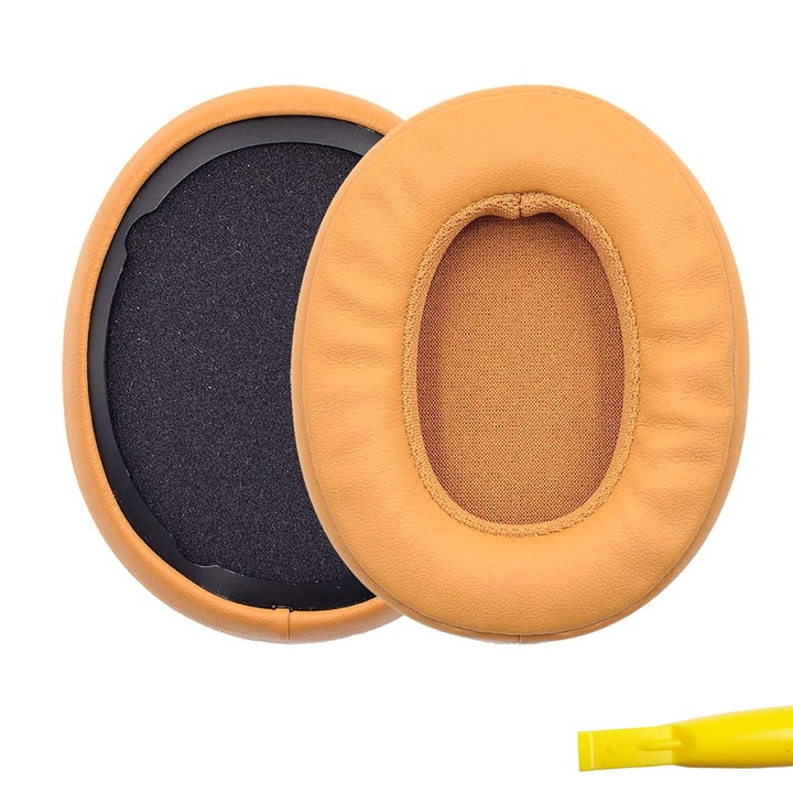 2 db fülpárna készlet, Skullcandy Crusher 3.0 / 2.0 / 360 / EVO / ANC, sárga