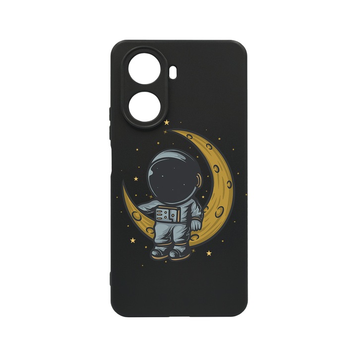 BestCase Slim Szilikon 0.8MM telefontok, Huawei Nova 10 SE, Astronaut on Moon, c-B 997