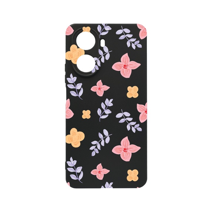 BestCase Slim Szilikon 0.8MM telefontok, Huawei Nova 10 SE, Flower Pattern, c-B 978