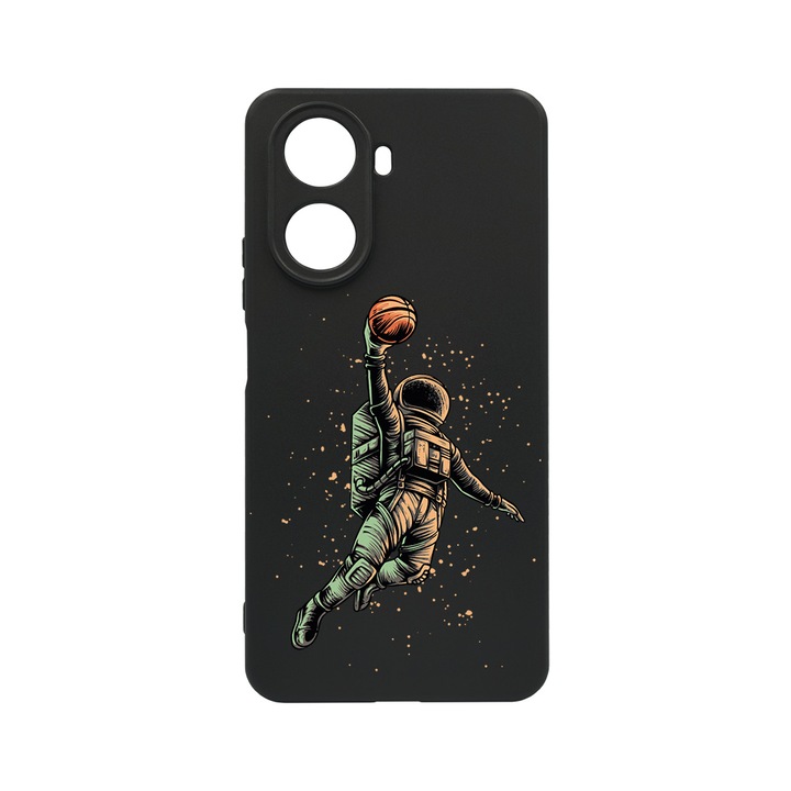 BestCase Slim Szilikon 0.8MM telefontok, Huawei Nova 10 SE, Astronaut Basketball, c-B 1003