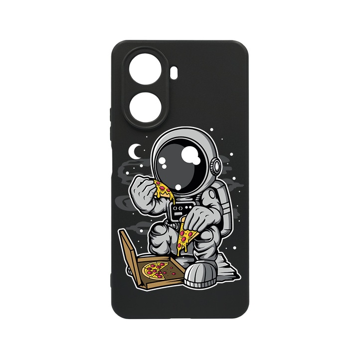 BestCase Slim Szilikon 0.8MM telefontok, Huawei Nova 10 SE, Astronaut Pizza, c-B 1004