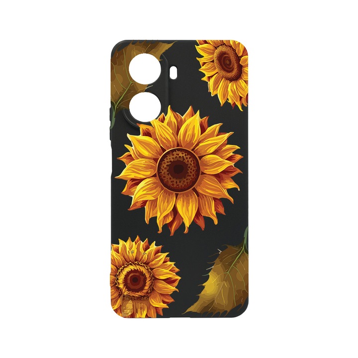 BestCase Slim Szilikon 0.8MM telefontok, Huawei Nova 10 SE, Sun Flower, c-B 1070