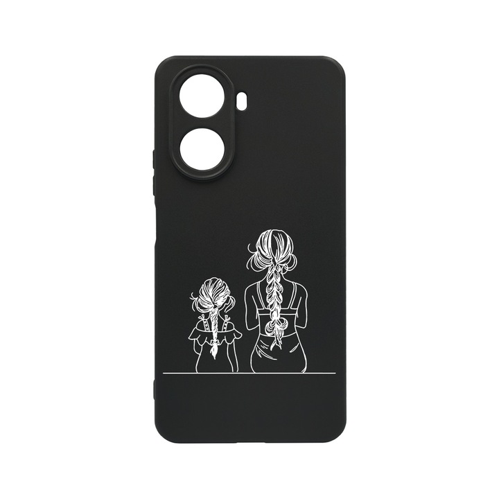 BestCase Slim Szilikon 0.8MM telefontok, Huawei Nova 10 SE, Mom And Daughter, c-B 1048