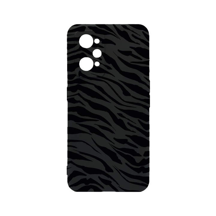 BestCase Slim Szilikon 0.8MM telefontok, Realme GT Neo 3T, Tiger Pattern, c-B 1058