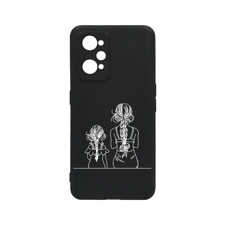 BestCase Slim Szilikon 0.8MM telefontok, Realme GT Neo 3T, Mom And Daughter, c-B 1048