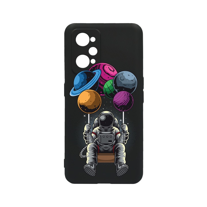BestCase Slim Szilikon 0.8MM telefontok, Realme GT Neo 3T, Astronaut, c-B 995