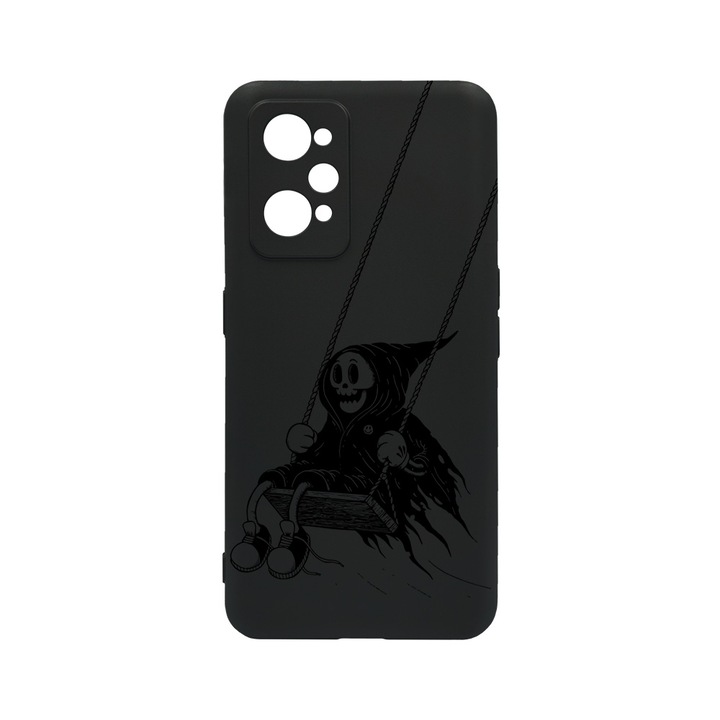 BestCase Slim Szilikon 0.8MM telefontok, Realme GT Neo 3T, Death Swinging, c-B 1063