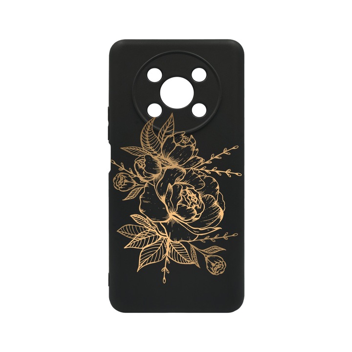 BestCase Slim Szilikon 0.8MM telefontok, Honor Magic4 Lite, Golden Rose, c-B 989