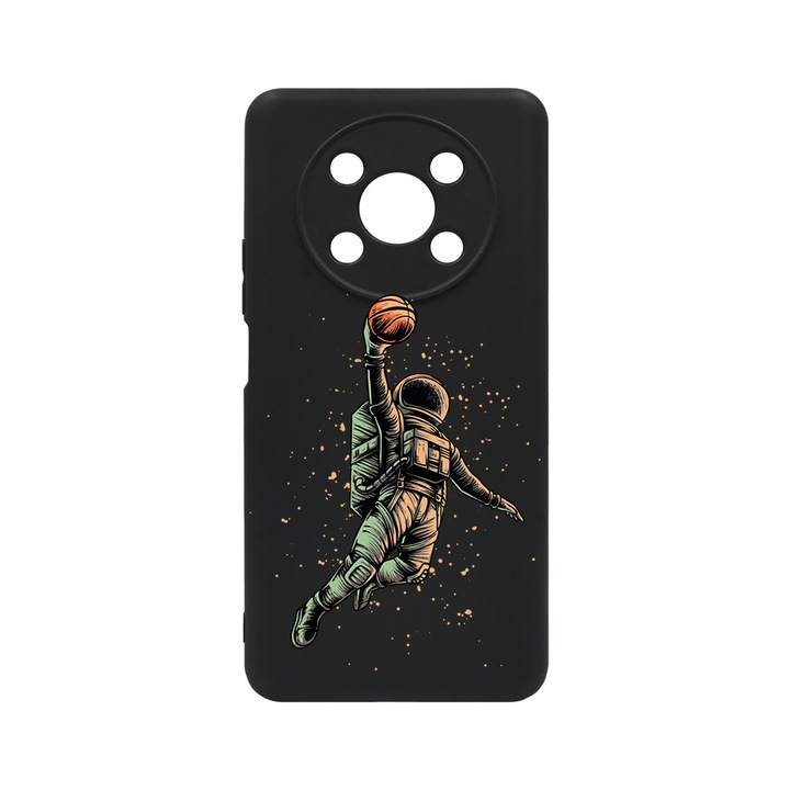 BestCase Slim Szilikon 0.8MM telefontok, Honor Magic4 Lite, Astronaut Basketball, c-B 1003