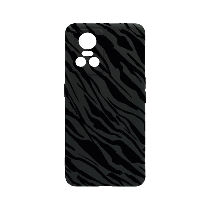 BestCase Slim Szilikon 0.8MM telefontok, Realme GT Neo 3, Zebra Pattern, c-B 1059
