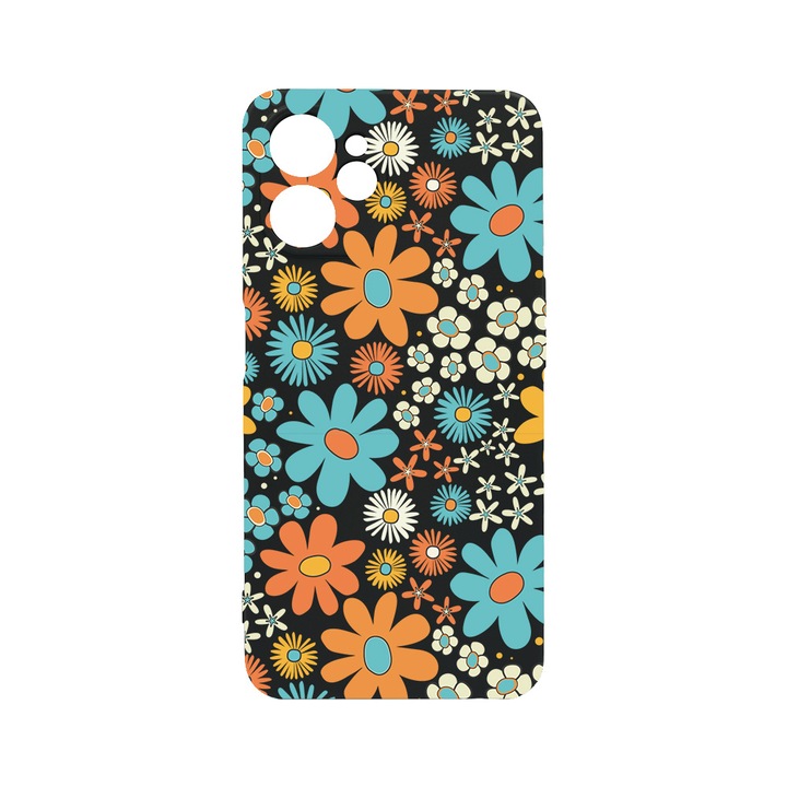 BestCase Slim Szilikon 0.8MM telefontok, Realme 9i 5G, Spring Flowers, c-B 967