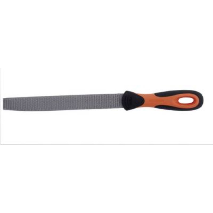 Pila cu maner, Bahco, Metal, 200 mm, taiere: 2, Negru/Portocaliu